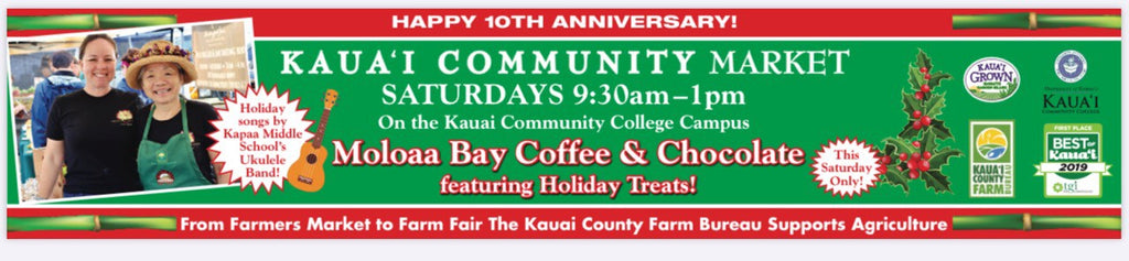 Kaua'i Community Market Holiday Fair - Saturday December 7