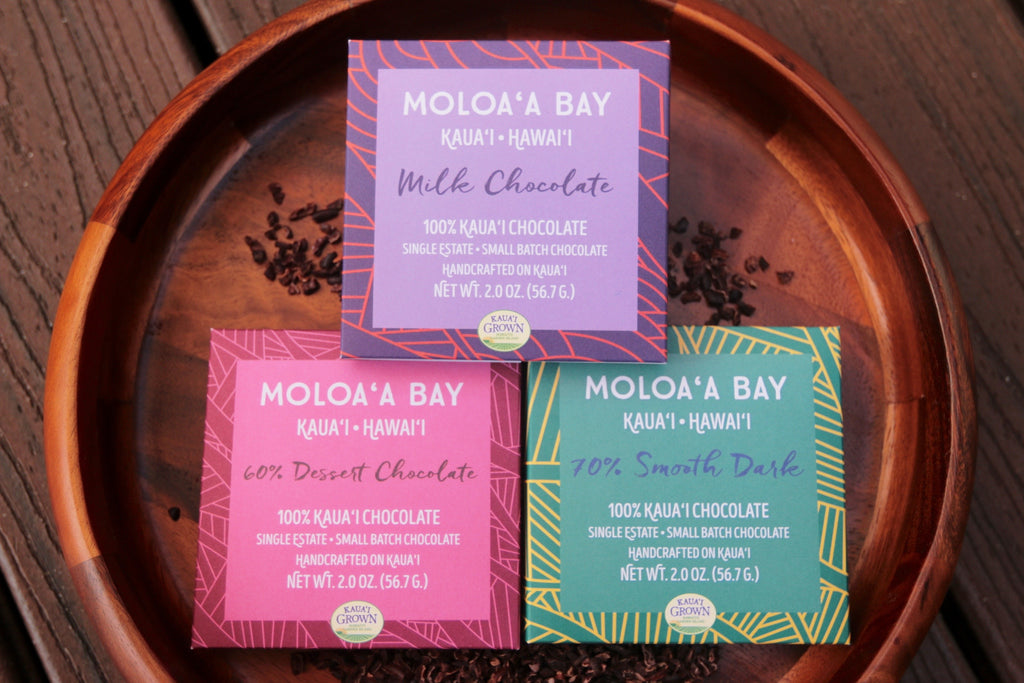 Moloa'a Bay Chocolate - Chocolate Bar 2 oz