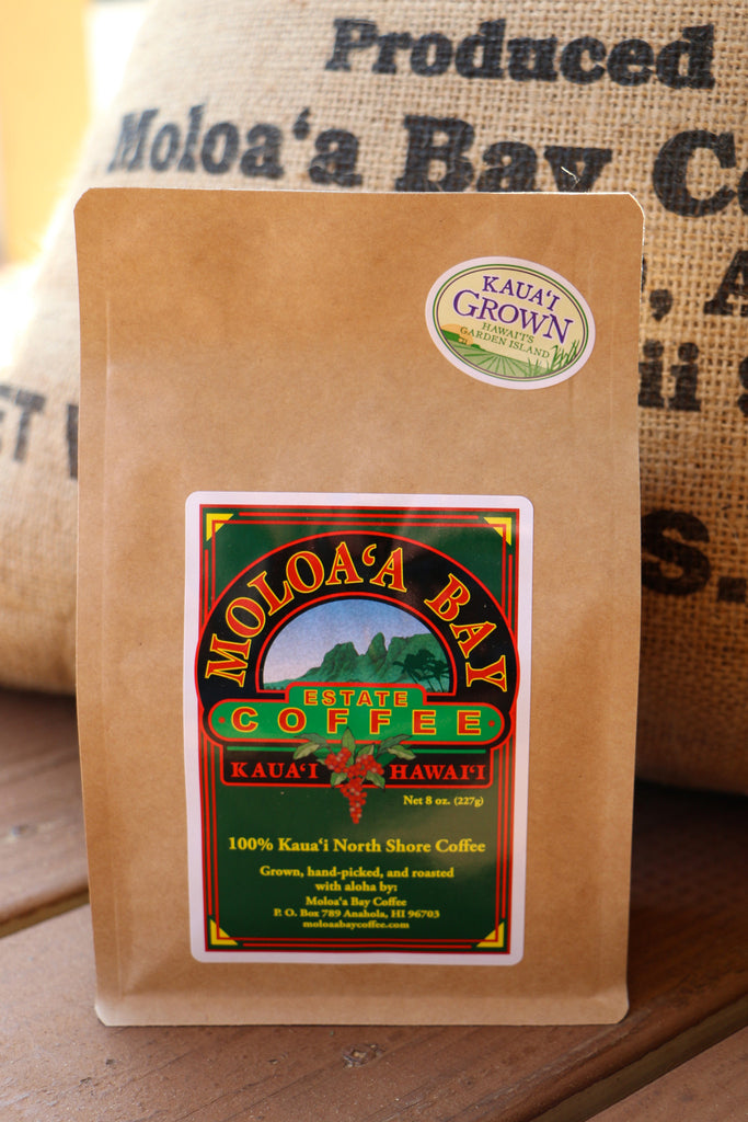 Moloaʻa Bay Coffee Traditional Roast - 8 oz bag